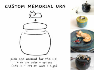 custom pet memorial urn