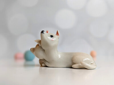 chihuahua cerberus figurine