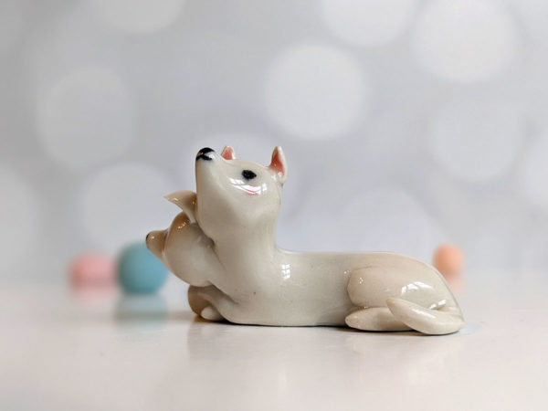 chihuahua cerberus figurine