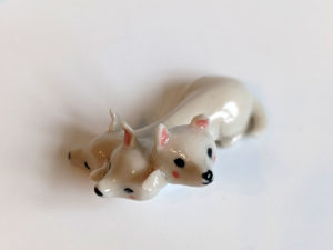 chihuahua cerberus figurine