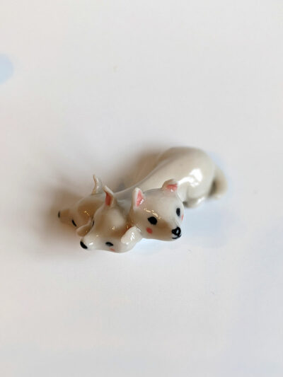 chihuahua cerberus figurine