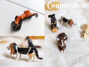 custom dog figurine