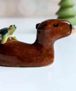 figurine capybara turtle