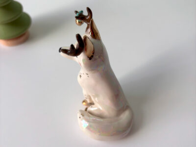 Ceramic Figurine : Antlered Fox - Image 13