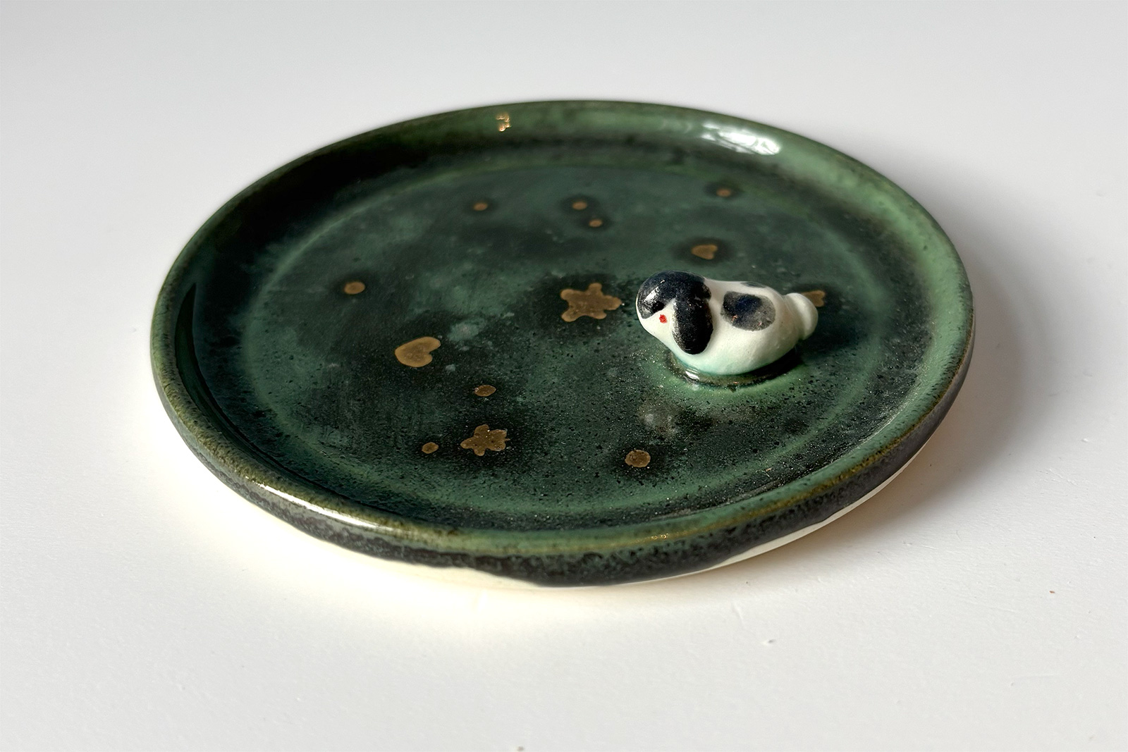 Coupelle à Bijoux : Lapin Blanc