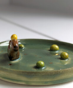 capybara ring dish handmade