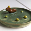 capybara ring dish handmade