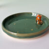 Handmade porcelain tray red panda