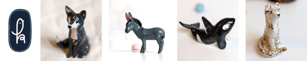 cadeau original fete des meres figurines porcelaine