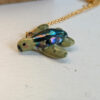 turtle handmade ceramics pendant by kness