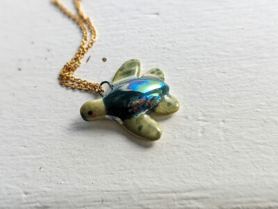 Pendentif Tortue Verte – Image 7