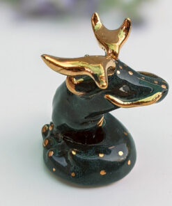 handmade porcelain dragon figurine