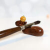 ceramic figurine capybara orange holder