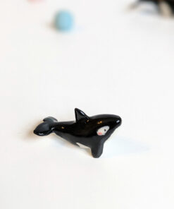 orca calf miniature porcelain