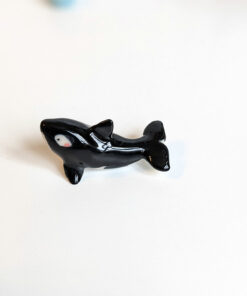 orca calf miniature porcelain
