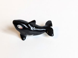 orca calf miniature porcelain