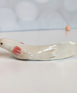 ceramic figurine axolotl handmade