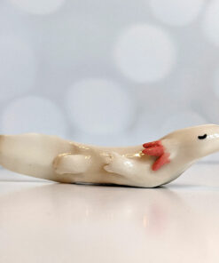 ceramic figurine axolotl handmade