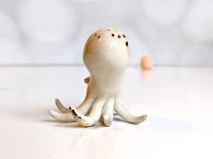 ceramic figurine handmade octopus
