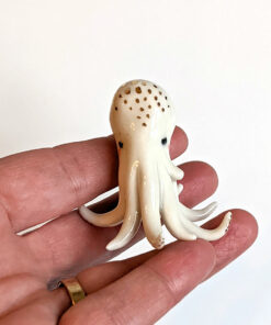 ceramic figurine handmade octopus