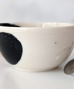 handmade octopus bowl white porcelain