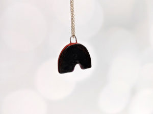 rainbow pride pendants handmade ceramics