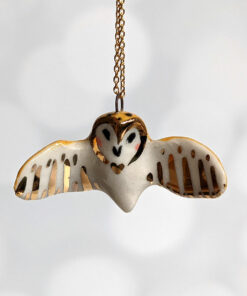 Owl Tray and Pendant