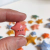 handmade porcelain starfish cute miniature