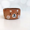red panda face handmade tumbler