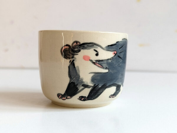 screaming opossum tumbler