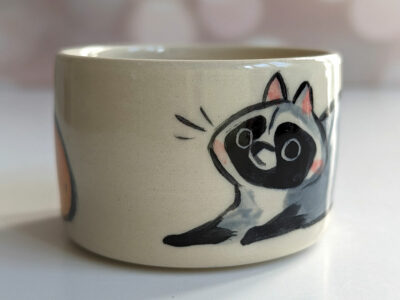 raccoon pumpkin tumbler