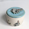 porcelain custom bunny urn