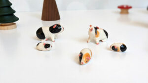 Figurines Porcelaine - Bébé cochon d'inde – Image 7