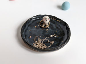 owl jewelry tray