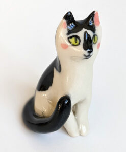 cat portrait commission figurine portrait
