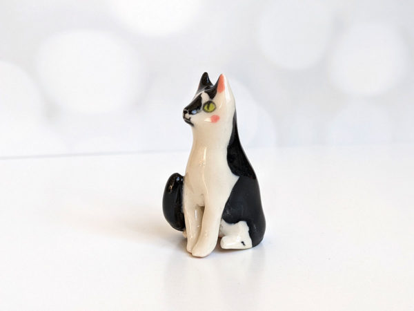 cat commission figurine portrait