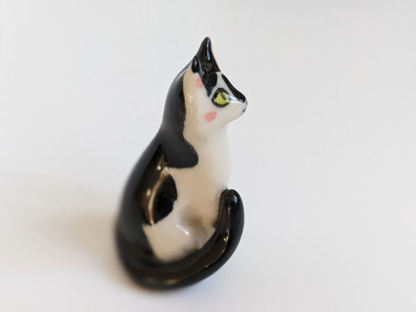 cat commission figurine portrait