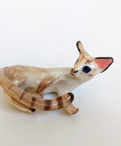 siamese cat sculpture porcelain