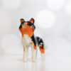 sheltie dog sculpture portrait custom
