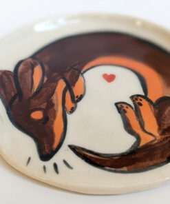 daschund spoon rest