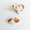 guinea pig porcelain figurines