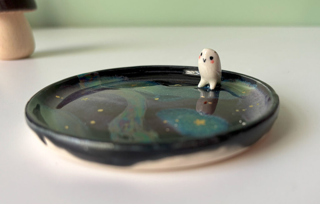 owl jewelry tray