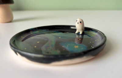 owl jewelry tray