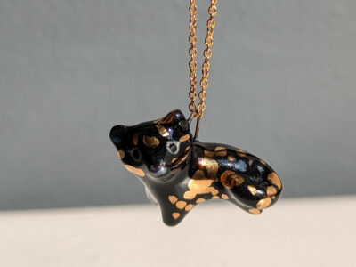 Pendentif - Panthère Noire - Or – Image 7