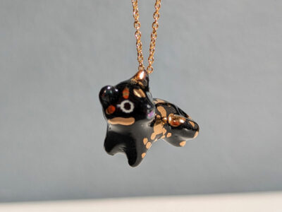 Pendentif - Panthère Noire - Or – Image 6