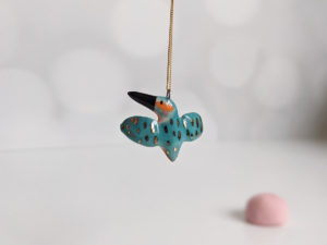 kingfisher pendant