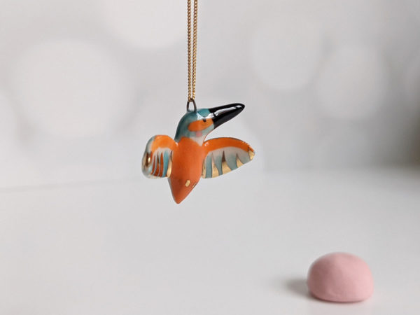 kingfisher pendant