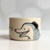 handmade opossum cup kness
