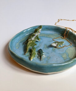Alligator jewelry tray