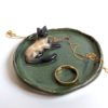 blue point cat jewelry dish